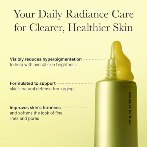 Image of 1Pc, Korean Vitamin C Face Serum 30ml with Glutathione, Niacinamide & Vitamin E - Brightening Serum for Dark Spot Reduction, Uneven Skin Tone, Glass Skin Glow, Fine Lines & Wrinkle Care