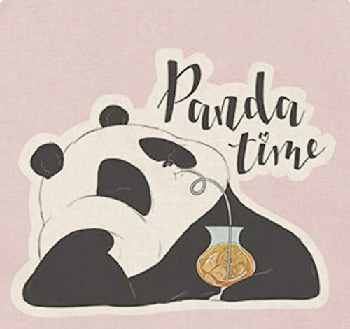 FYBR Panda Adult Children Kitchen kids apron customized funny cartoon panda printing cotton cleaning waterproof bbq apron wholesale - Image 2