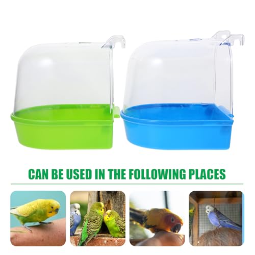 Bañeras para Pájaros Evita Calor e Hidrata la Epidermis de Aves Pequeñas 4