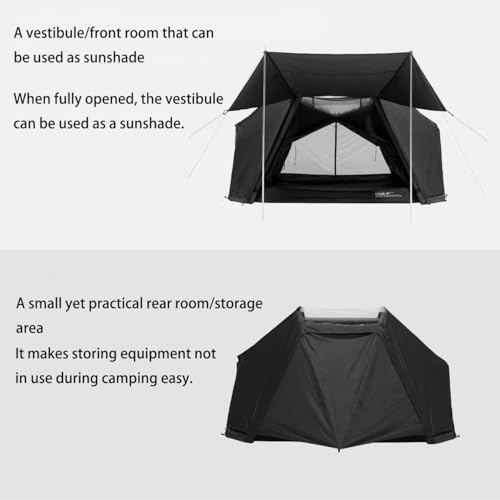 Carpa Inflable CAMVIL Crab para 4 Personas 4 Estaciones miniatura 6