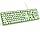 KNOWSQT Wired Computer Keyboard - Green Colorful Full-Size Round Keycaps Typewriter Keyboards for Windows, Laptop, PC, Desktop, Mac