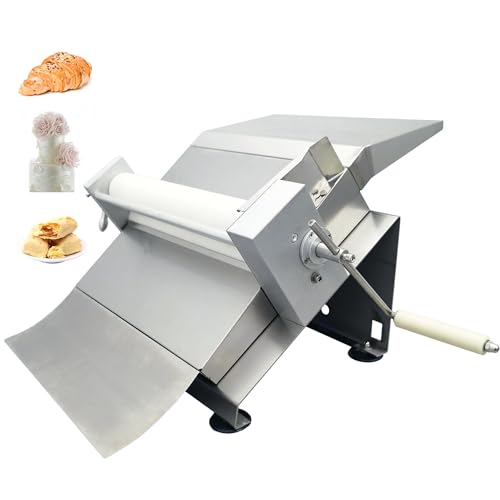 TECHTONGDA Manual Dough Sheeter Machine 16.5
