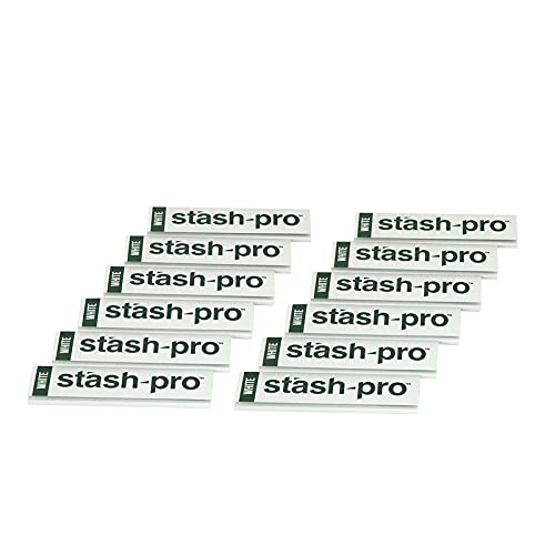 Image of Stash-Pro Rolling Papers White King Size - 12 Booklets | 32 Ultra Thin Cigarette Papers Each | Slow Burning Smoking Paper