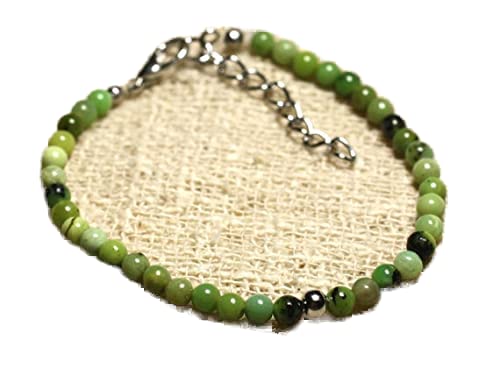 Bracelet chrysoprase empilable pour un style quotidien élégant