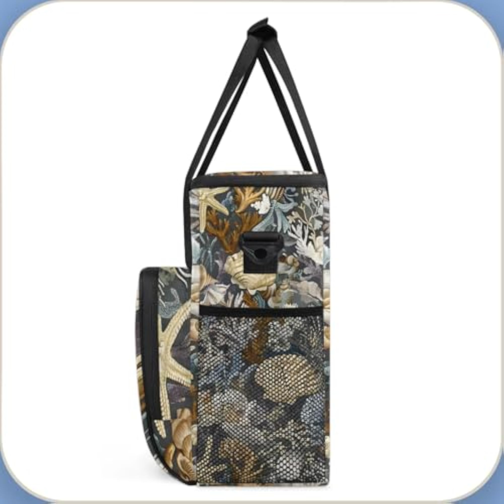 Summer Beach Insulated Storage Organizer Tote Bag for Travel