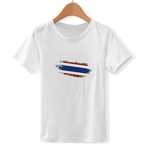 T-Shirt Drapeau Thaïlande Art Bangkok Idée Cadeau Originale Garçon Taille M
