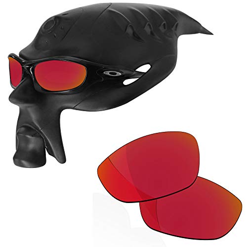 Verres polarisés Oakley Monster Dog - Pack de rechange rouge lave et vert python