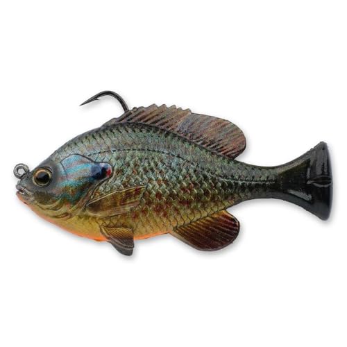 Appât souple Pulse Tail Bluegill RTF pour pêche des carnassiers