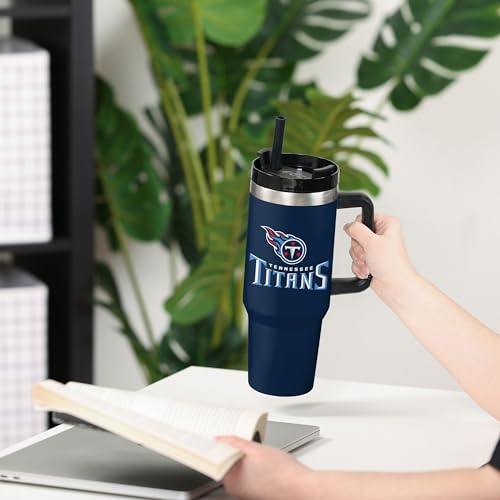 Image of FOCO NFL unisex-adult NFL Team Logo Insulated Travel Mug 40oz XL Tumbler