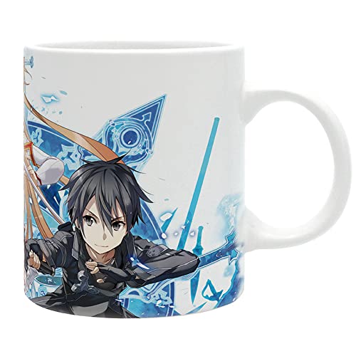 ABYstyle - SWORD ART ONLINE - Mug - 320 ml - Asuna & Kirito Epées