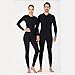 Wetsuit 3 Mm - All-in-one Wetsuit Premium Neoprene High Stretch For Men And Women/442 (Color : Man black, Size : L)