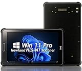 Kayoote 8インチ Win 11 Pro 頑丈なタブレット バーコードスキャナー付き IP65防水タブレット NLS-N1 1D/2D/QRスキャンエンジン付き 4GB RAM 64GB ROM インベントリ PDA NFCリーダー 4G WiFiパッドスキャナー