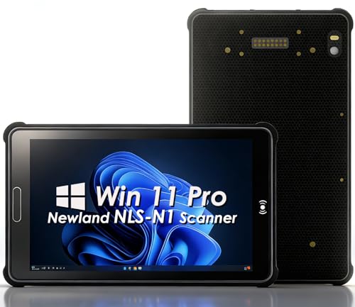 Kayoote 8�C���` Win 11 Pro ���ȃ^�u���b�g �o�[�R�[�h�X�L���i�[�t�� IP65�h���^�u���b�g NLS-N1 1D/2D/QR�X�L�����G���W���t�� 4GB RAM 64GB ROM �C���x���g�� PDA NFC���[�_�[ 4G WiFi�p
