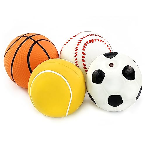 Hundequietschespielzeug Hirsch - Latex Mit Baumwollseil Für Kleine Hunde