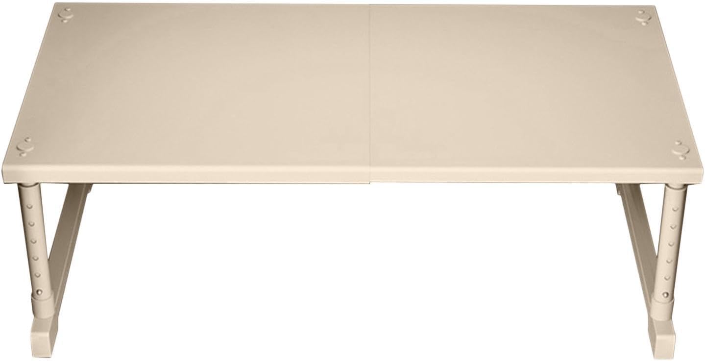 Expendable Organizer Closet Shelves, Versatile Storage Solution, Carbon Steel Material, Cabinet Shelf Stand, S-Pice Racks, Easy Installation, for Home Kitchen Bedroom Living Room