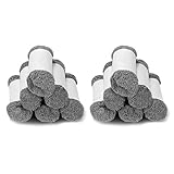 GYing 12 Stück Mikrofaserpads für W5/W2/W3 Wischroboter, wiederverwendbar, maschinenwaschbar