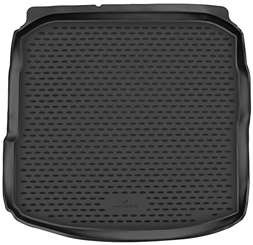 Kofferraummatte Universal - Schaumstoff Wanne 85x90cm Schwarz