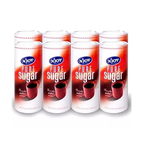 Pure Granulated Sugar Canisters, 22 oz. Each, 8 Count –
