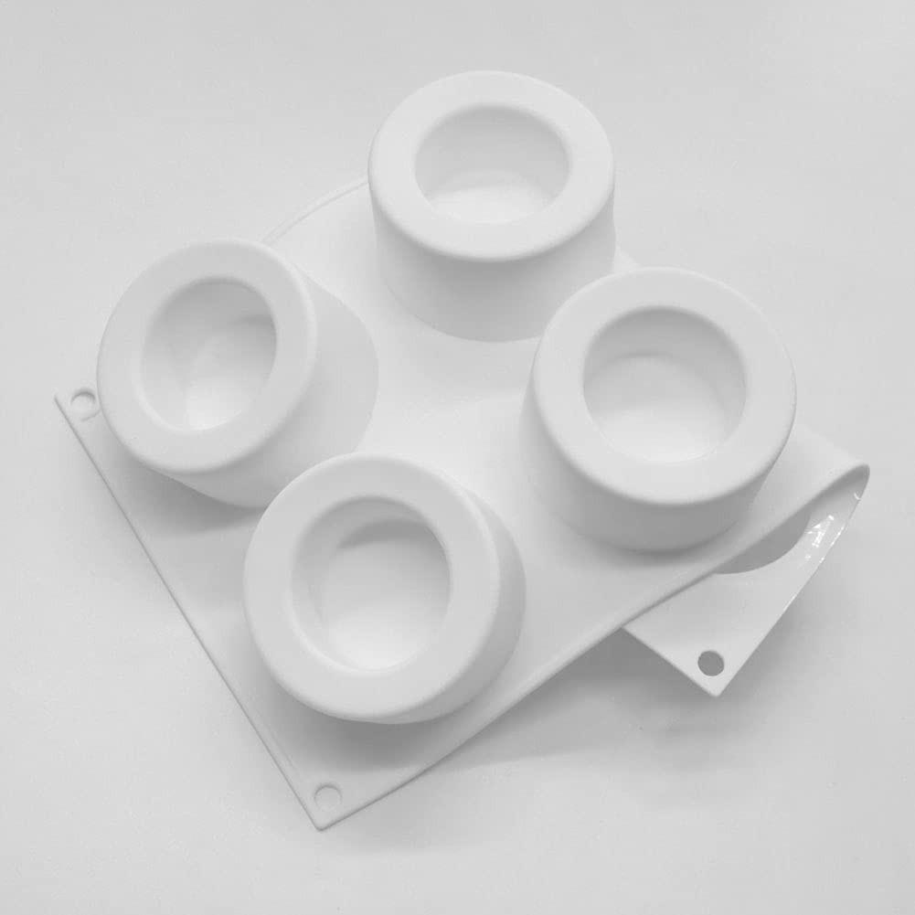 Molde de silicona para tartas de mousse antiadherente para hornear moldes de chocolate de primera calidad, baby shower, boda, fiesta de cumpleaños, decoración de pasteles (pudín)