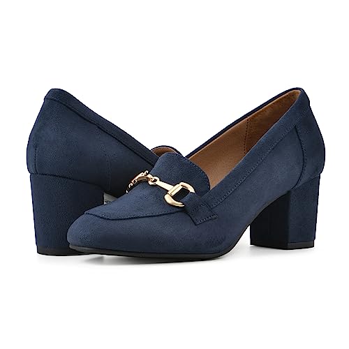 Image of WHITE MOUNTAIN Women's Shoes Freehold Block Heel Loafer