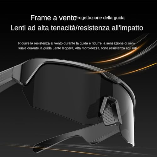 Lunettes de soleil audio pour téléphoner les mains libres en protégeant ses yeux - 5