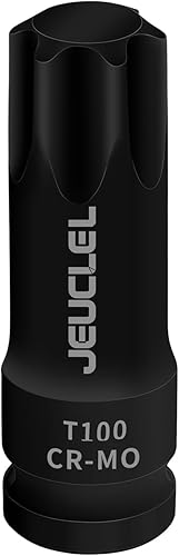 Vista 58 de Juego de llaves de vaso de impacto Torx Star de 6 puntos, T30 T40 T45 T50 T55 T60 T70 T80 1/2 pulgadas Kit de llaves Allen de accionamiento