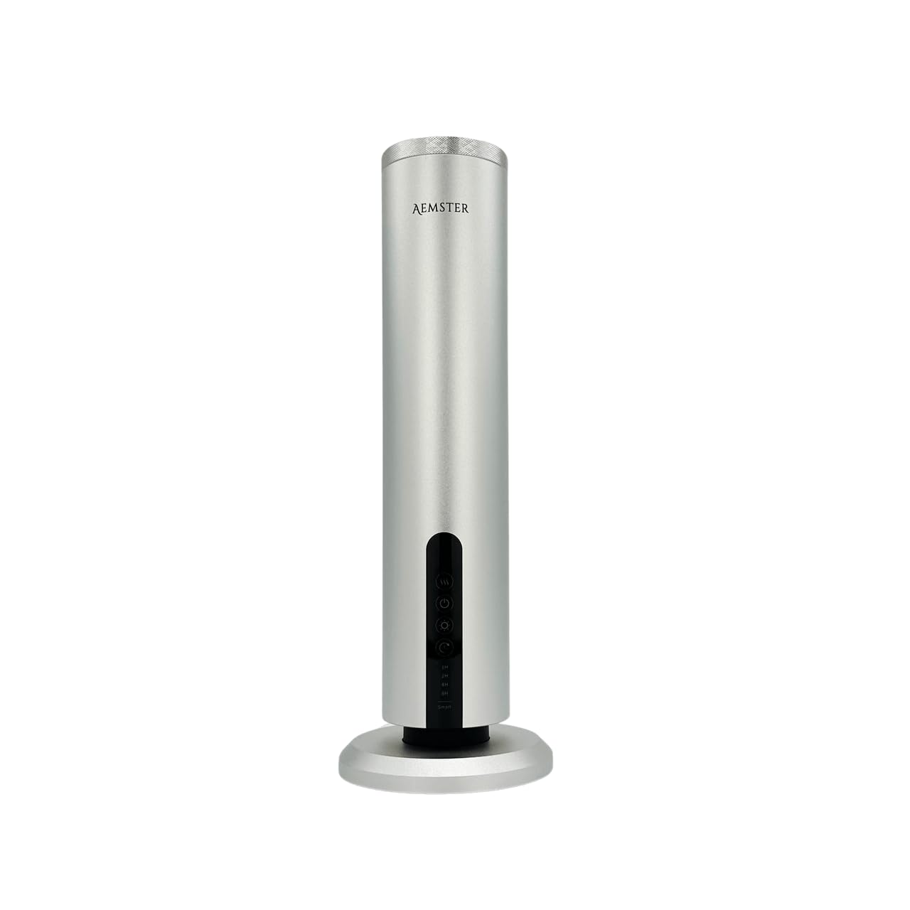 Premium Aroma Diffuser kabellos - Haevn Charge Silver - Raumduft Elektrisch - Bluetooth Diffuser ohne Wasser - App-gesteuert - Kaltluft-Technologie - 10m²-150m² Abdeckung - Duftgenuss