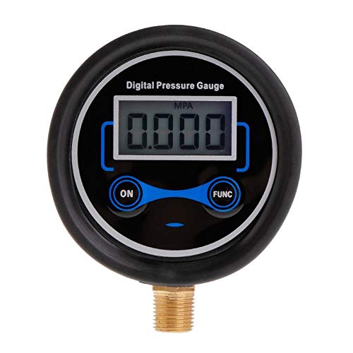 AGAATI Medidor de presión 0-200PSI LCD Digital medidor de presión de neumáticos Coche Auto Motocicleta neumático Aire PSI medidor 1/8 "NPT