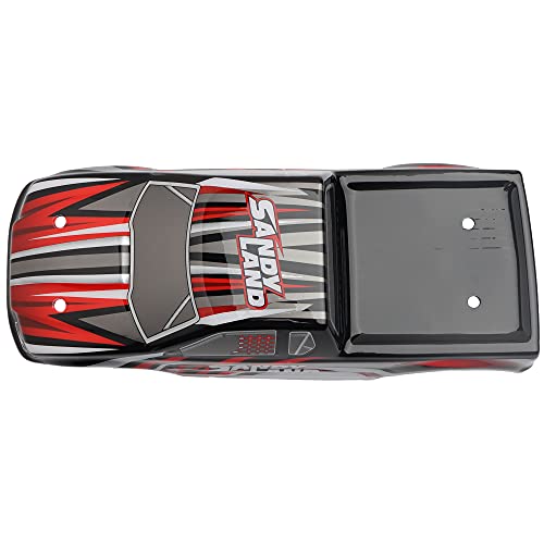 GDOOL 9300 RC Car Shell Body Cover PX9300-23 Accessories Spare Parts for 1:18 9300 9304 RC Cars (Red)