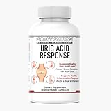 Planet Source Uric Acid Response Dietary Supplement - 60 Count Capsules 30 Servings Per Container - Uric Acid Cleanse Supplement for Kidney and Joint Support - Gluten Free, Vegan Friendly