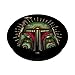 Star Wars Boba Fett Sugar Skull PopSockets Adhesive PopGrip