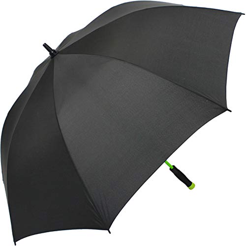 Paraguas automático XXL iX-brella negro que no se rompe con el viento 4