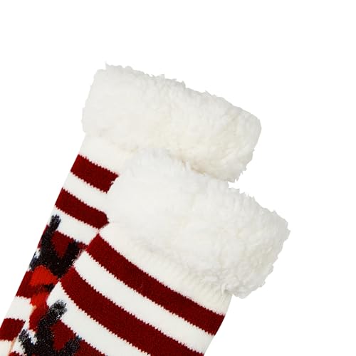 Zando Kids Christmas Socks Kids Fuzzy Socks Kids Slipper Socks for Kids Toddler Winter Socks Baby Christmas Socks4