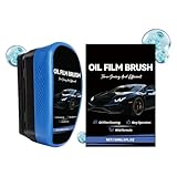 Film Remover -, Compact Size Brush Windshield Oil Film Cleaner Safe...
