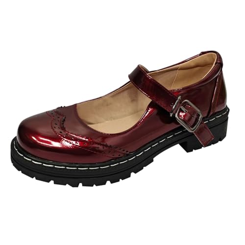 Chaussures basses en cuir femme anti-glisse contre la fatigue des pieds
