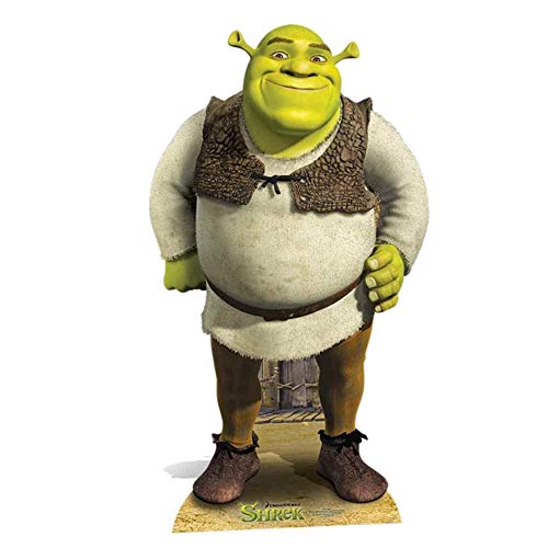 Star Cutouts, Shrek, Life-Size Cardboard Cutout Standup - 67 x 37 inches