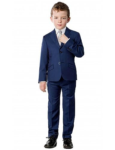 Costume garçon 2 pièces veste boutons pantalon smoking formal banquet élégant