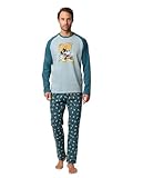 Disney Pijama Manga Larga Lost Mickey para Hombre
