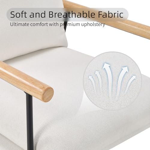 Sillón Plegable Pana Blanco miniatura 7