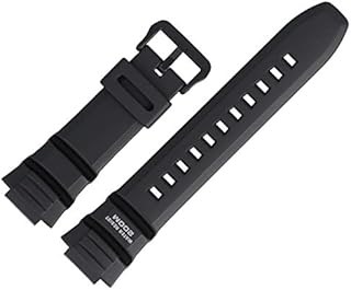 Casio Uhrenarmband Ersatzband 16mm Kunststoff Schwarz - WV-200E