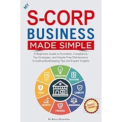 My S-Corp Business Made Simple Audiolibro Por Barry Knowles arte de portada