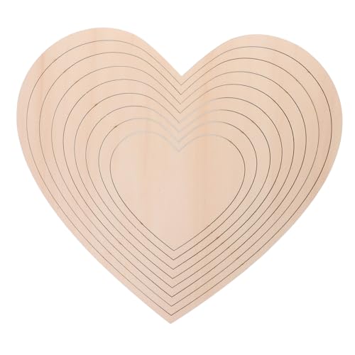 Outils de poterie de bricolage moule coeur bois pour vos ateliers maison