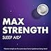 ZzzQuil Liquid Sleep Aid, Diphenhydramine 50mg HCI, Free & Clear, Free of Alcohol and Artificial Dyes, Nighttime Sleep Aid Liquid, Non-Habit Forming, Strawberry Flavored, 2 Pack, 24 FL OZ