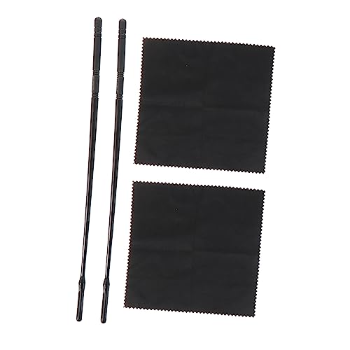 JOINPAYA Flute Cleaning Rod and Cloths Set Pack Tarnishing Cloth for Flute Smooth Surface