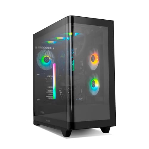 Hummer Ether es la semitorre ideal para tu setup gaming con su espectacular frontal curvo