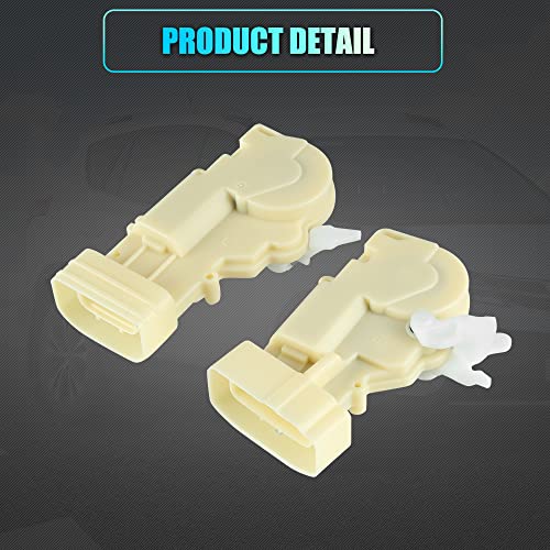 Image of X AUTOHAUX 4pcs Front Rear Left Right Power Door Lock Actuator for Lexus GS300 GS400 GS430 RX300 for Toyota Prius 69120-30010 69110-30010 69140-30110 69130-30110