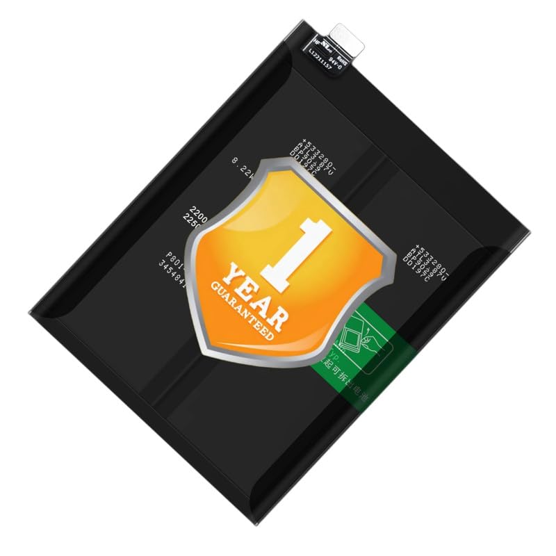 Image of Original BLP801 Battery Compatible for OnePlus 8T (KB2000, KB2001, KB2003, KB2005) | OnePlus 9R (LE2100, LE2101) - (4500mAh) - 1 Year Warranty K7