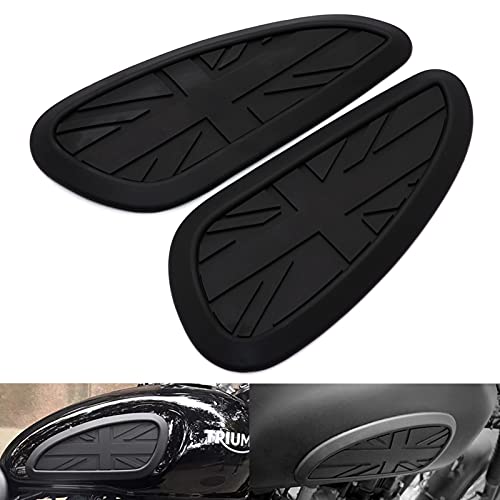Ampia compatibilità: il nostro adesivo per serbatoio per moto è di circa 20 x 11 cm e si adatta universalmente a quasi tutti i modelli. Il design classico si adatta alla maggior parte delle forme e dimensioni del serbatoio del gas in metallo del motore.