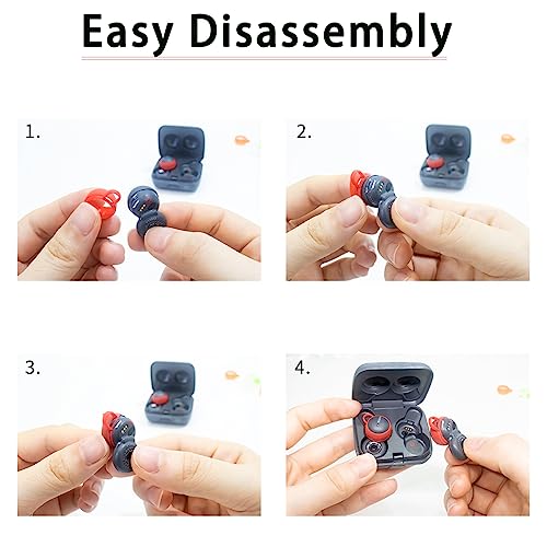 Luckvan 5 Pairs Anti Slip Ear Cover for Sony LinkBuds Ear Hook Earbuds Cover for Sony Earbuds Replacement Fit LinkBuds Case Wing Tips - Thumbnail 3