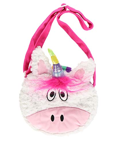 LazyOne Critter Purses for Girls, Cute Handbags for Kids, Mythical Creature (Unicorn, One Size)